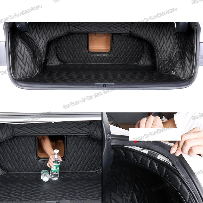 Lsrtw2017 Leather Car Trunk Mat Cargo Liner for Lexus ES200 ES250 ES300h Rug Capet Interior Accessories |