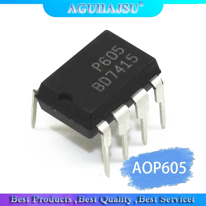 10 шт. AOP605 P605 DIP8 новый оригинал 10 шт. AOP605 P605 DIP8 новый оригинал
