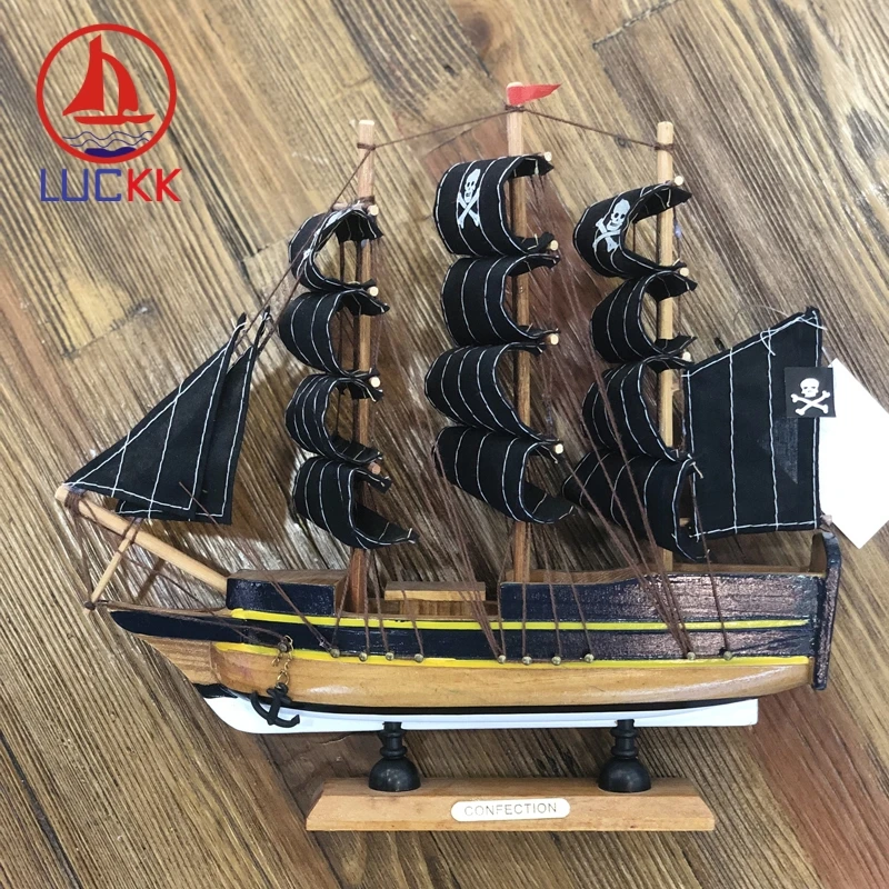 LUCKK 24 см имитация Карибского дерева Черная жемчужина Пираты семейный Настольный