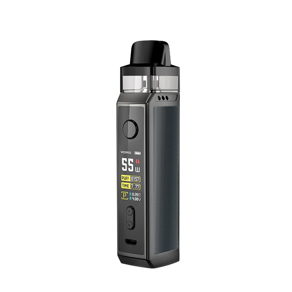 Space Gray Комплект VOOPOO VINCI X 70W Pod, система с двумя катушками, 0,96 дюймовый экран, питание от одной батареи 18650, Vape Kit, vsVinci Mod kit - Цвет: Space Gray