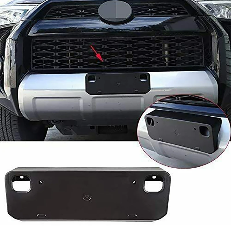 

Car Front License Plate Mount Bracket Holder Accessories for Toyota 4Runner 2010-2019