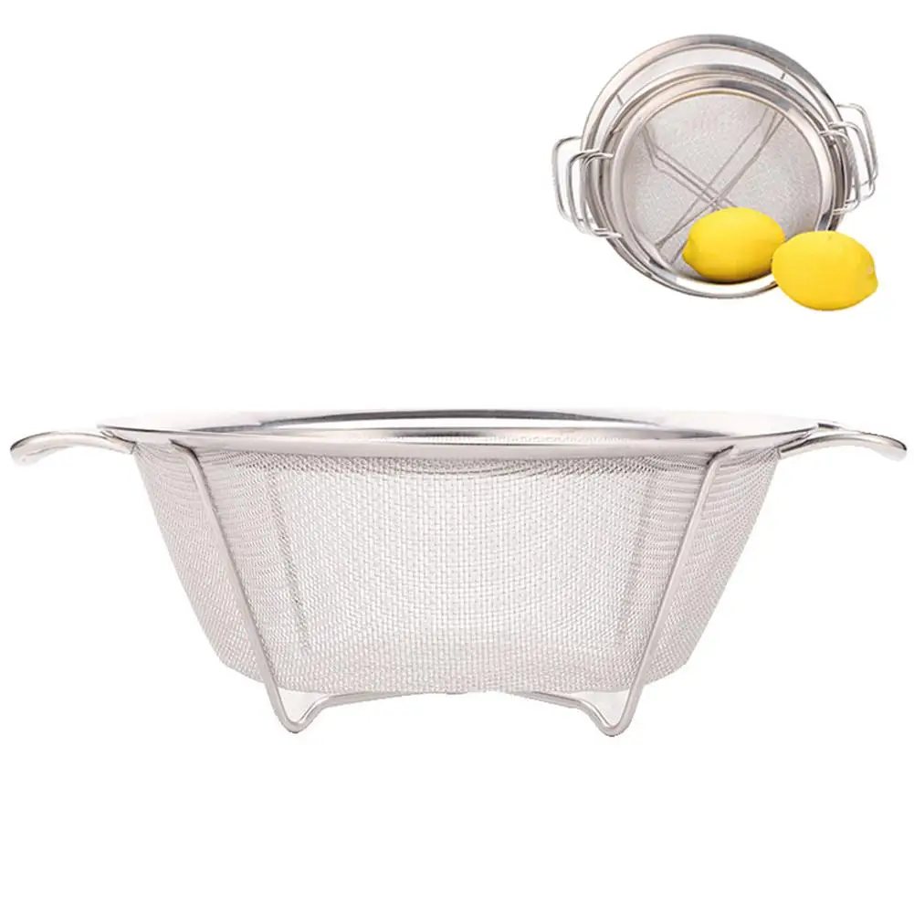 Сито из нержавеющей стали Волшебная сетка корзина для сушки фруктов дуршлаг