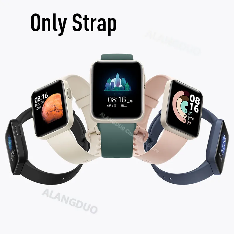 Для Xiaomi Mi Watch Lite ремешок умные аксессуары для Redmi 2 браслета Poco часов Correa |