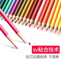 72 colors obos professional color pencils painting sketch students water soluble painting brushes oily art supplies