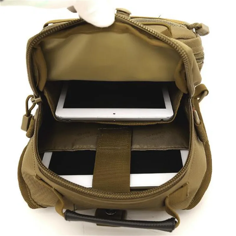 

D5column 1211 Tactical Bag Outdoor Sports Backpack Unisex Hiking Camouflage Nylon Chest Bag Military Bag