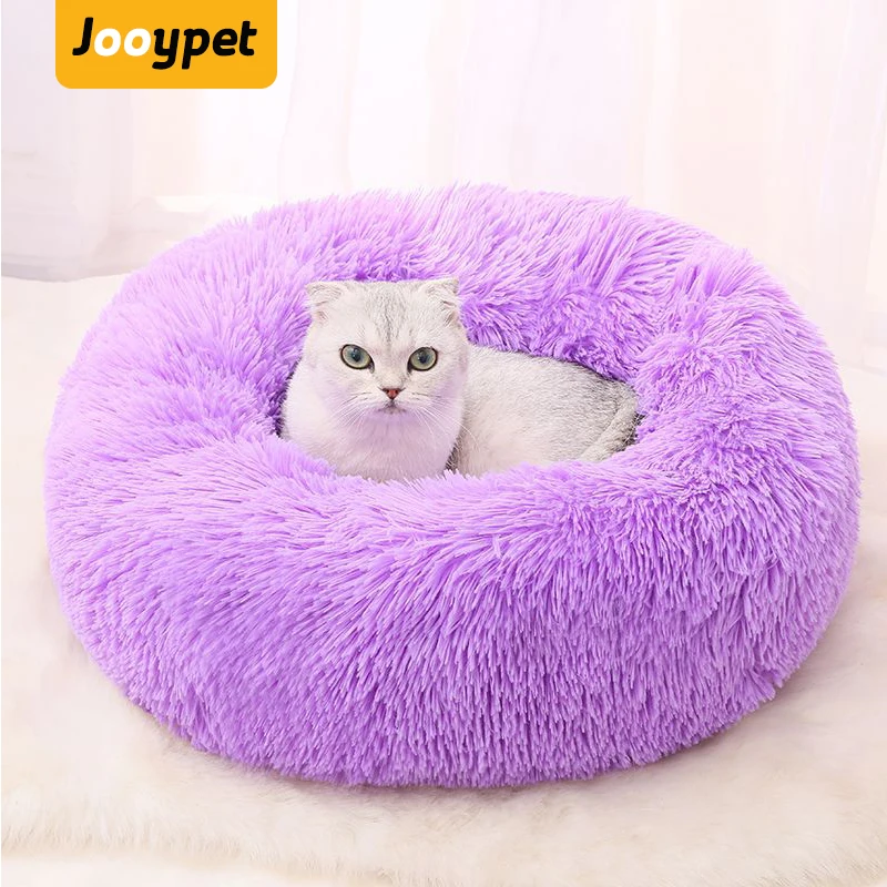 JOOYPET новый стиль длинные волосы PV ткань теплая роскошная кровать для собаки|Дома