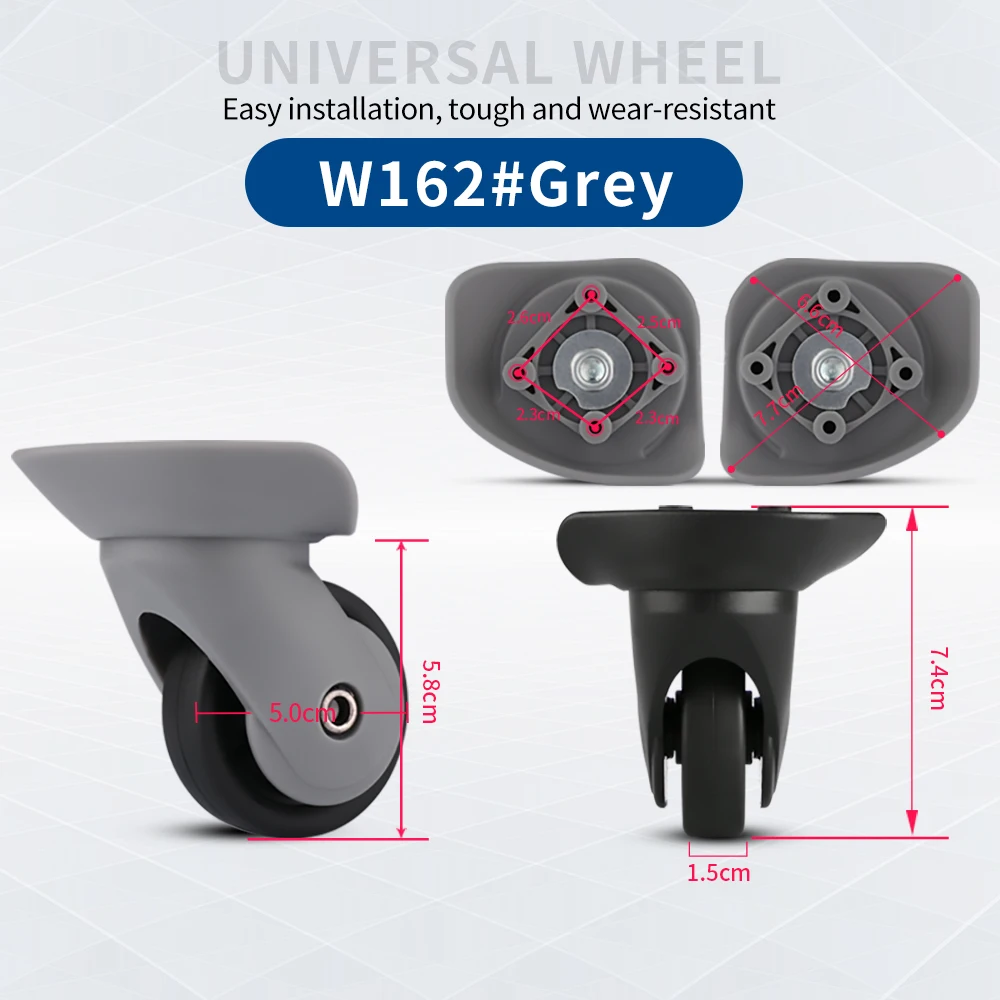 Luggage accessories wheel Compatible with Mailv 40T trolley case rolling pulley replacement password suitcase original