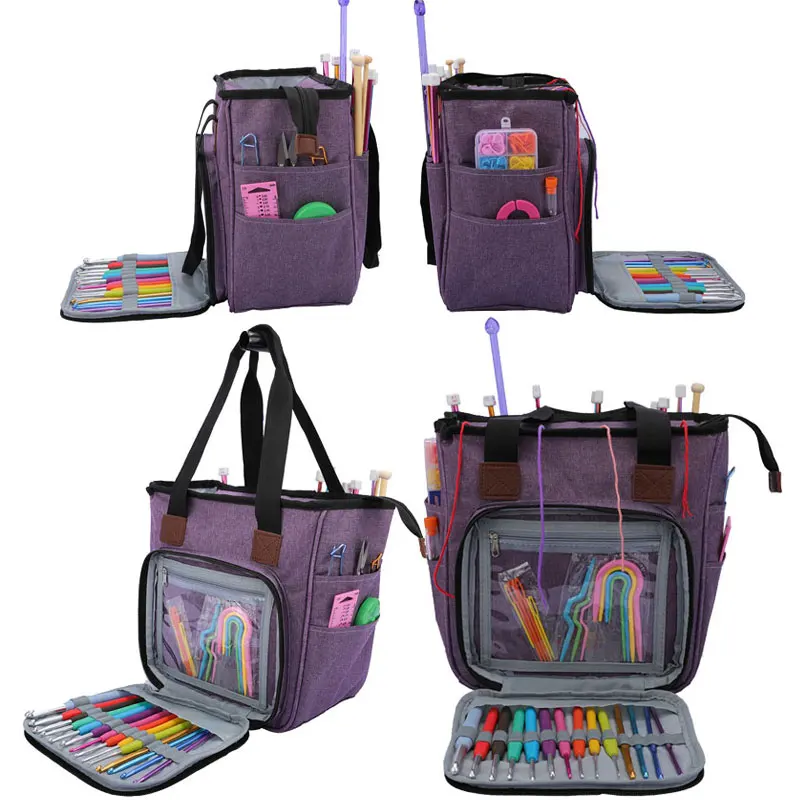 Новинка пустая сумка для хранения вязания спиц и Игла DIY искусство рукоделие