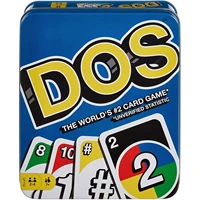 iron box uno dos card game mattel games genuine family funny entertainment board game fun poker playing toy gift box uno card