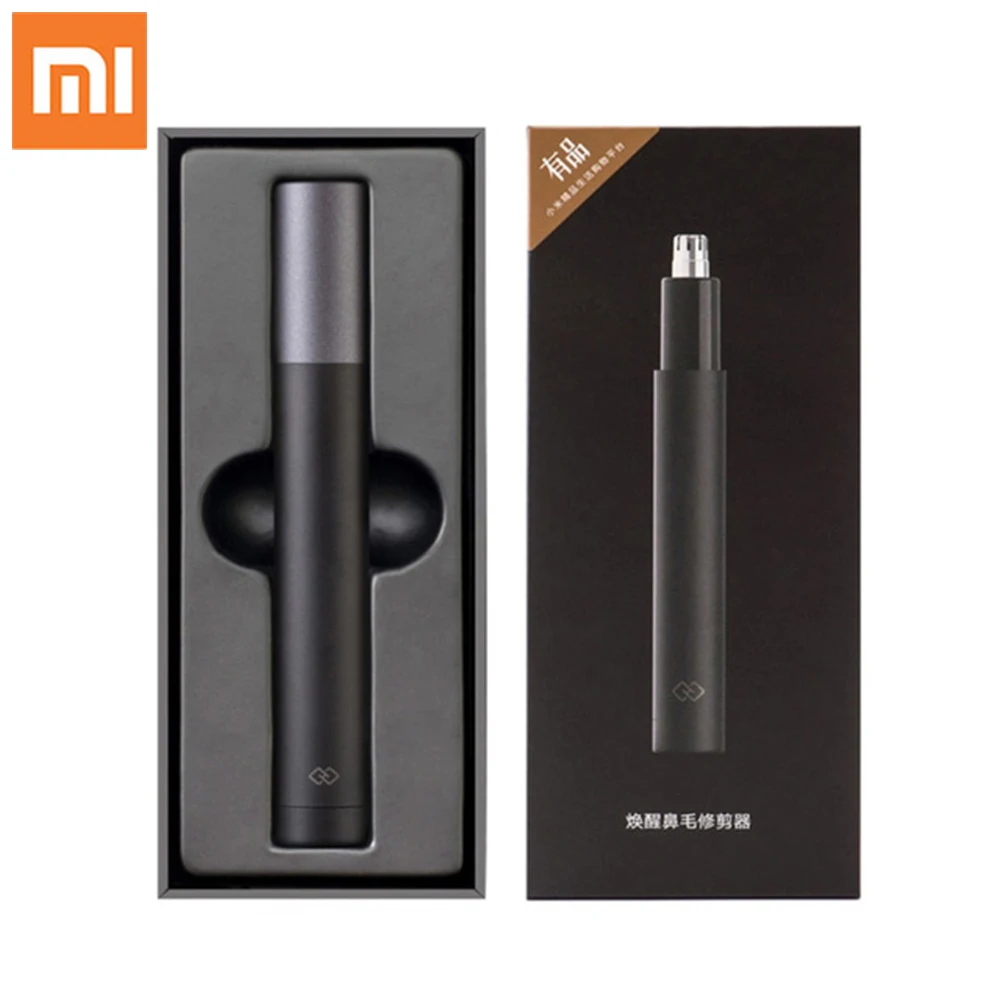 Xiaomi Youpin HN1 мини триммер для волос в носу портативпортативная Бритва для ушей в носу машинка для стрижки электробритва водонепроницаемый безопасный очиститель для мужчин