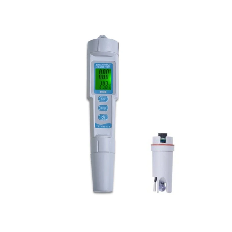 

PH-983 EC/PH&TEMP Water Quality Tester Pen Backlight Digital Ph Meter&Probe for Aquarium, Swimming Pool, Laboratory
