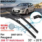 Щетка стеклоочистителя для лобового стекла автомобиля, стеклоочистители для лобового стекла, автомобильные аксессуары для Peugeot 308 T7 хэтчбек 30 