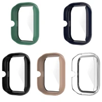 glasscase for huami amazfit gts 2 mini watch accessories pc all around bumperscreen protector for huami amazfit gts 2 mini new