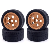 zd 4pcs 109x51mm wheel tires tyre 17mm hex for 17 zd racing ex 07 ex07 arrma infraction felony rc car upgrade parts