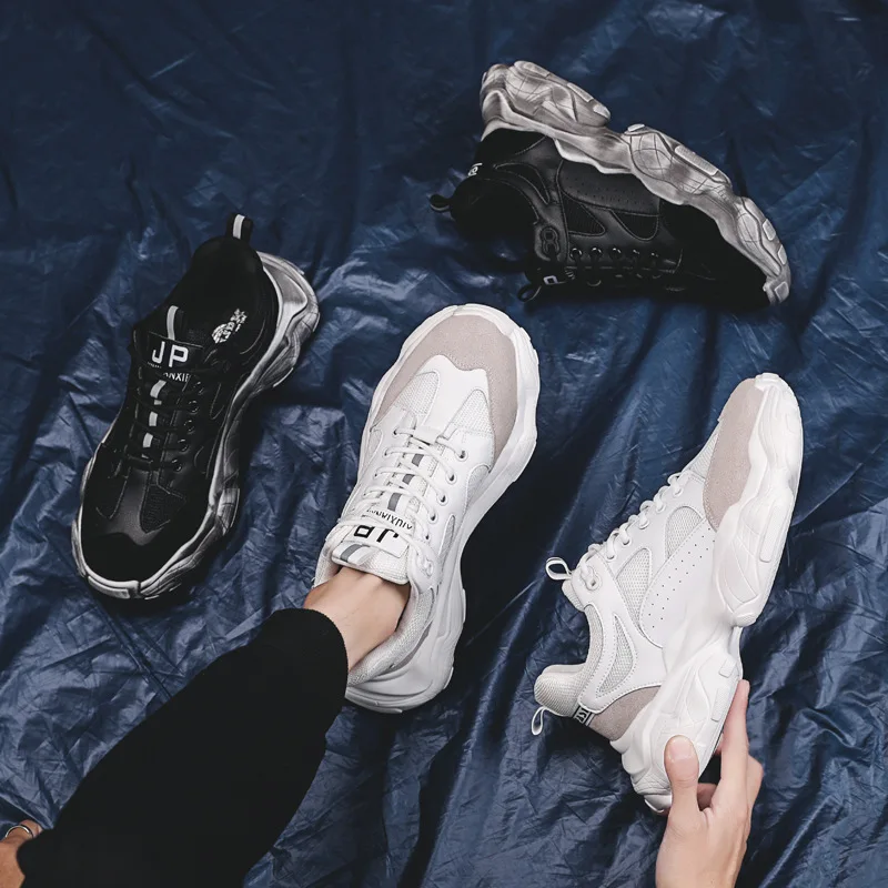 Мужские кроссовки мужская модная Легкая сетчатая повседневная спортивная обувь