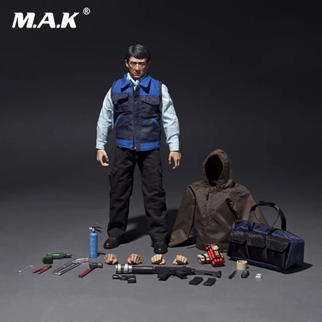 

1/6 NO.013 The Foreigner Veterans Jackie Chan Male Action Figure Full Set Action Figure for Gift Collection