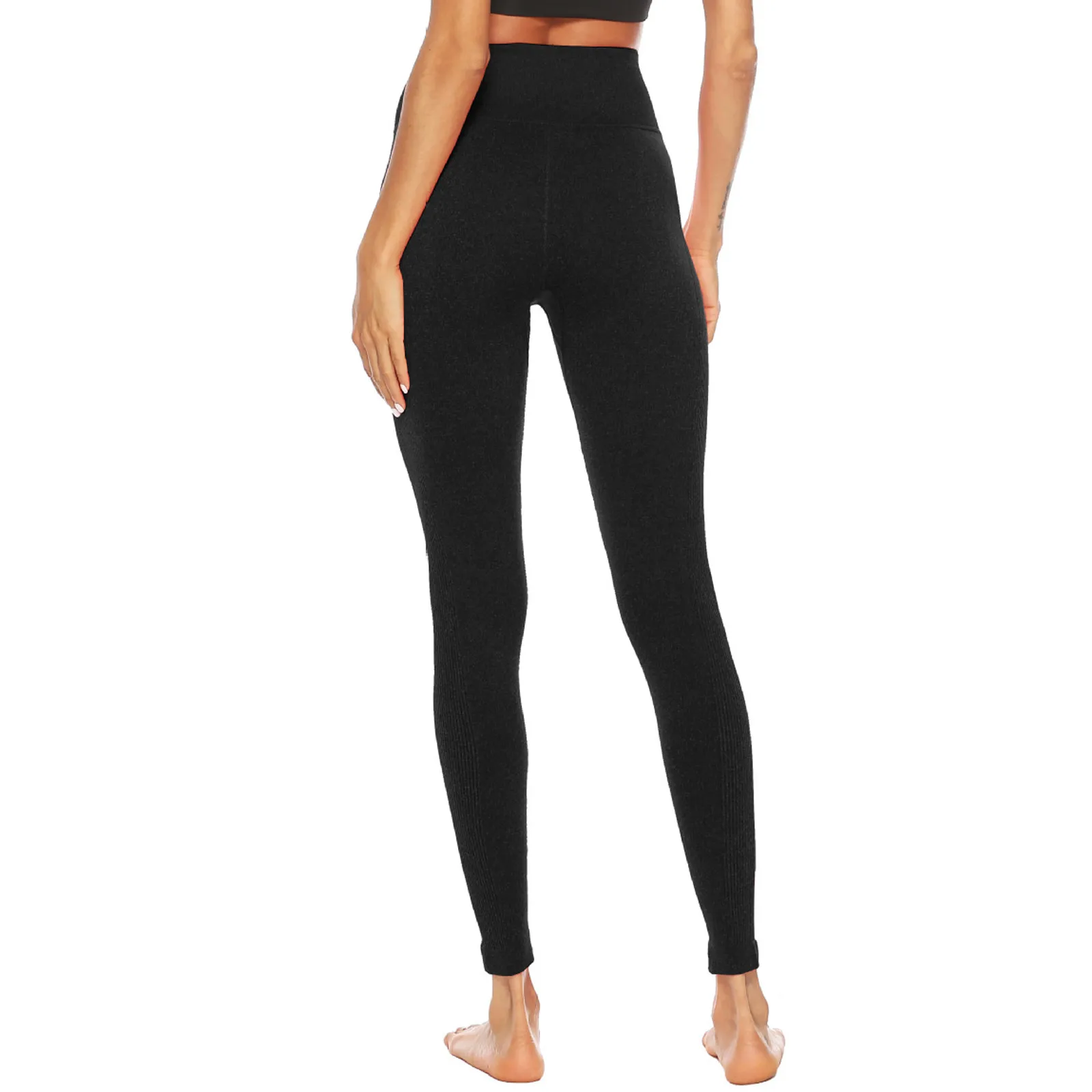 

Sport Leggings Pantalones De Mujer Women's Pure Color Hip-lifting Sports Fitness Running High-waist Yoga Pants