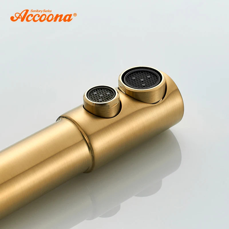 Кухонный Смеситель Accoona краны с функцией очистки воды фильтр для чистой латунный