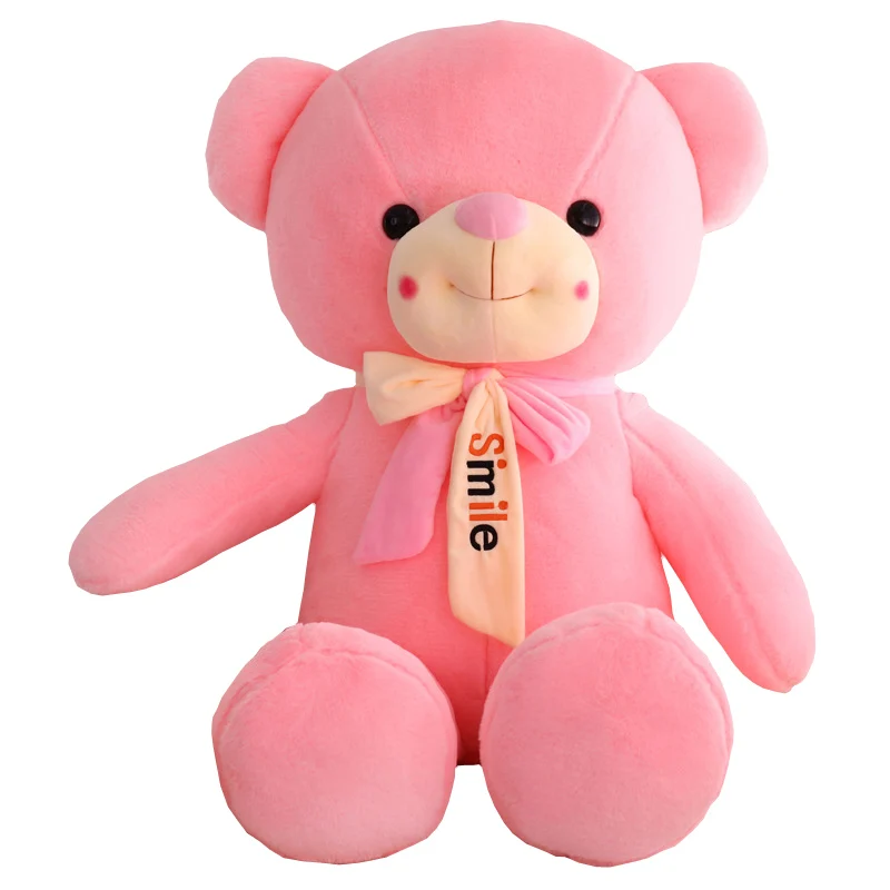 Плюшевые игрушки Подлинная улыбка искусственная кукла обнимающий медведь