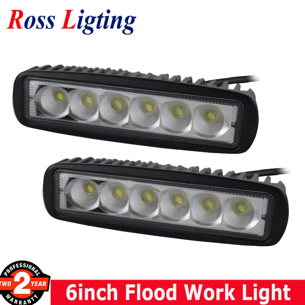 6 дюймов противотуманный автомобильный внедорожный светодиодный рабочий