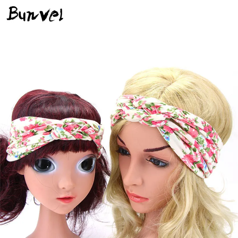 Bunvel/комплект из 2 предметов Лента для волос Мама и я в богемном стиле с цветочным