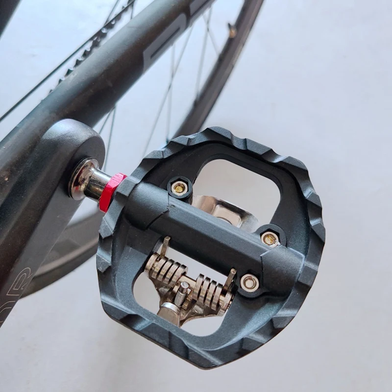 Велосипедная педаль MTB велосипедная самоблокирующаяся без клипсы двойные