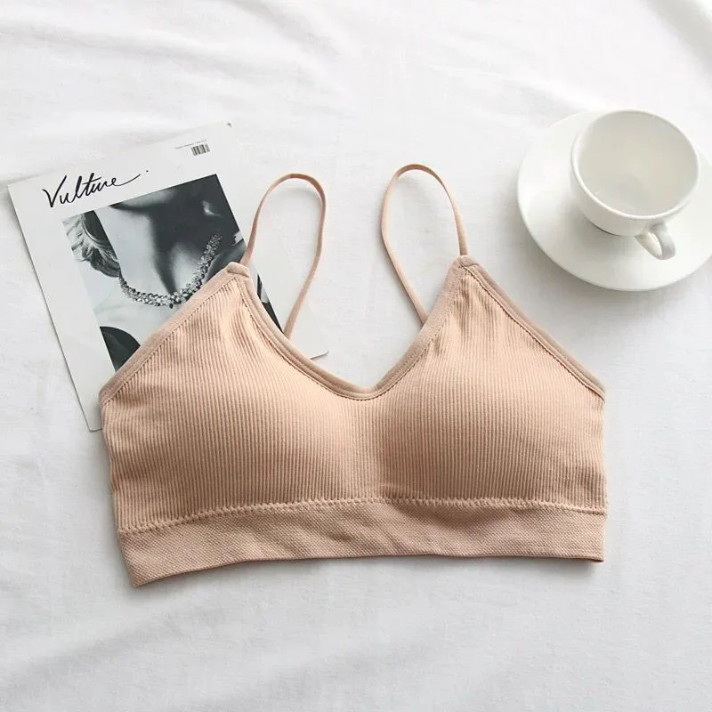 Женский спортивный бюстгальтер для активного отдыха Sanderala топ фитнеса черный