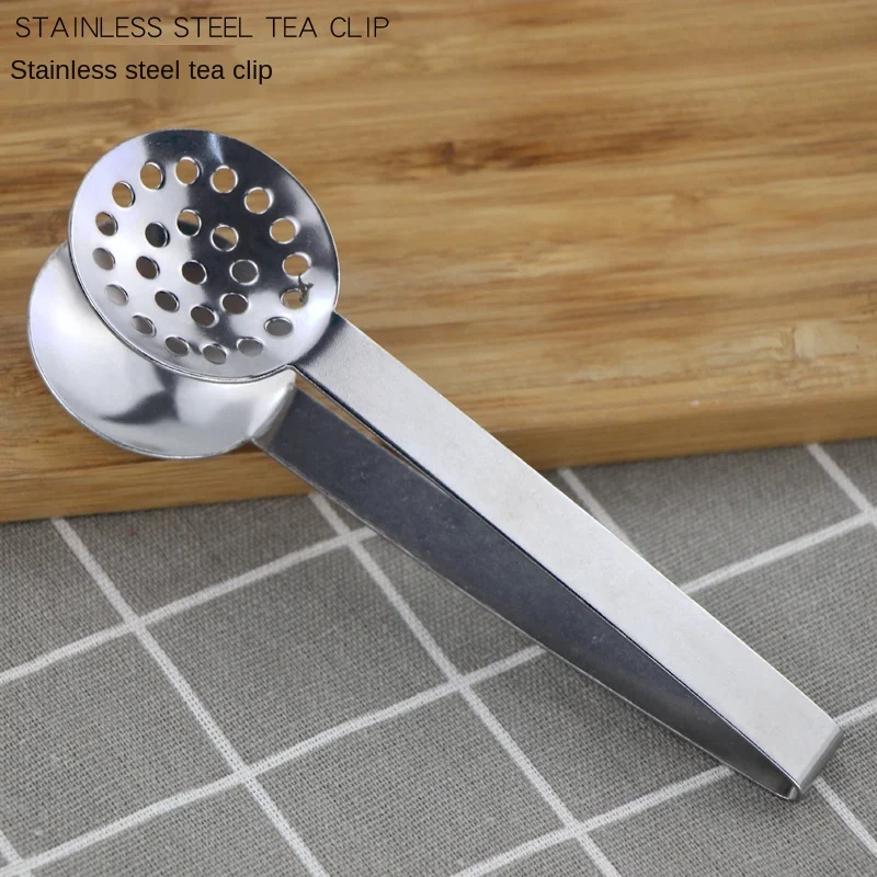 

Stainless Steel Tea Clip Lemon Clip Tea Clip Ice Cube High Quality Multifunctional Sugar Clip Kitchen Tools Gadgets