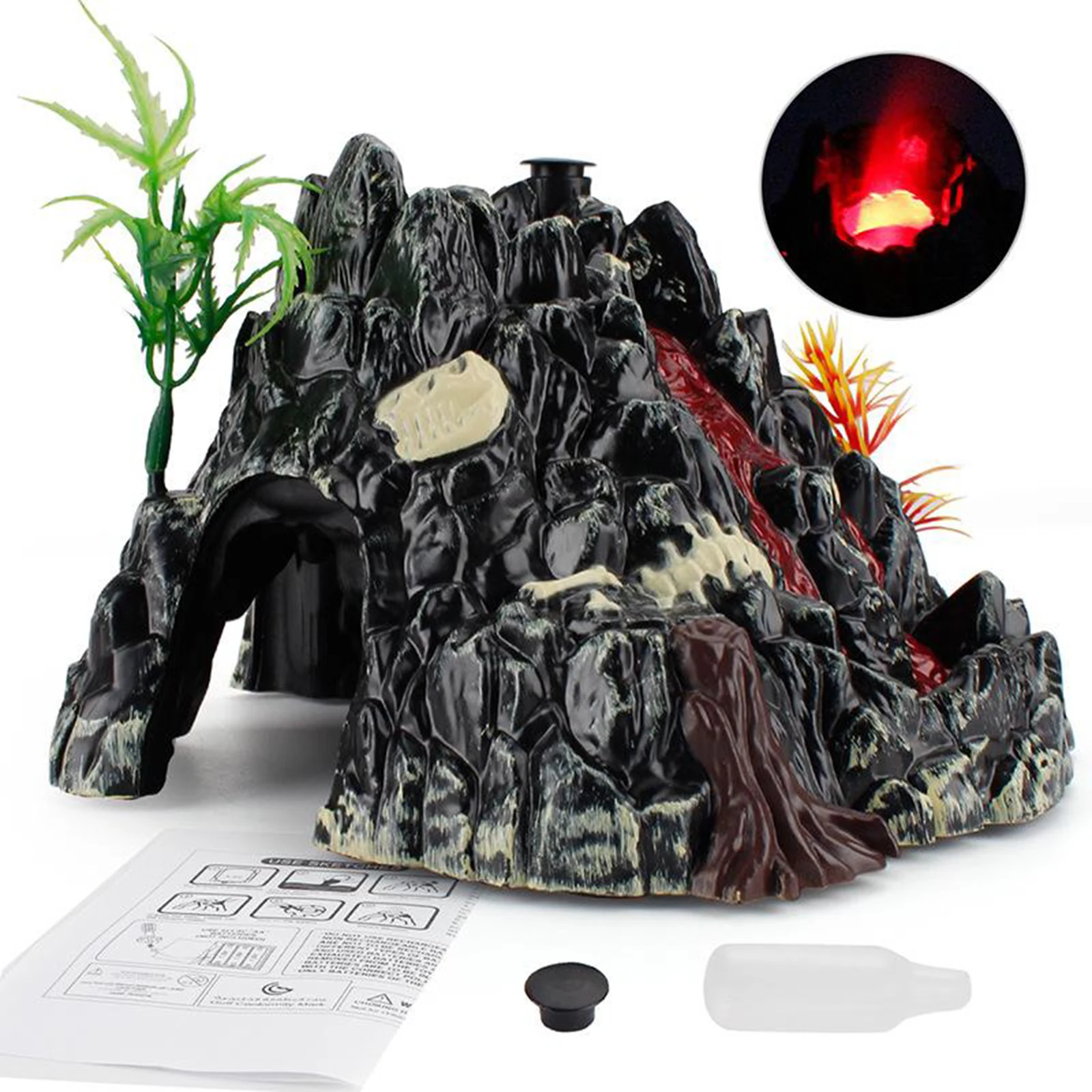 

Simulation DIY Volcano Red Light Model Physics Educational Toys Gift