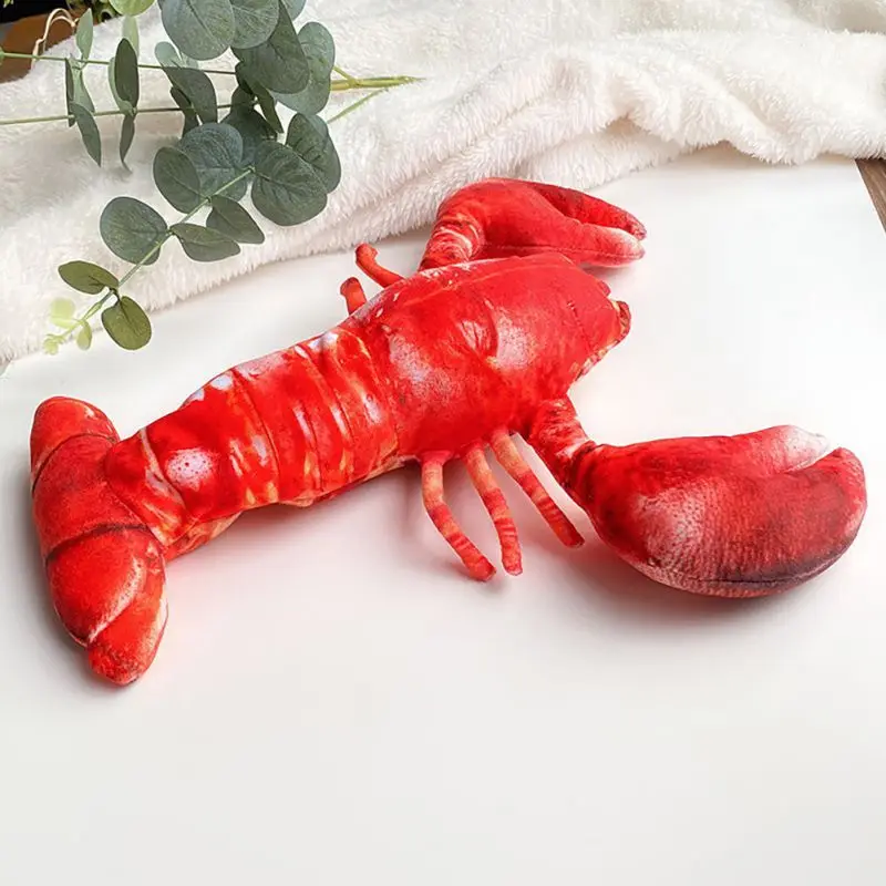 Игрушка для домашних животных кошки имитация интерактивного лобстера забавная