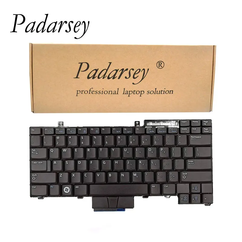 Сменная клавиатура Padarsey для ноутбука Dell latuview E6400 E6410 E6500 E6510 E5410 E5400 E5500 M2400 M4400 M4500 |