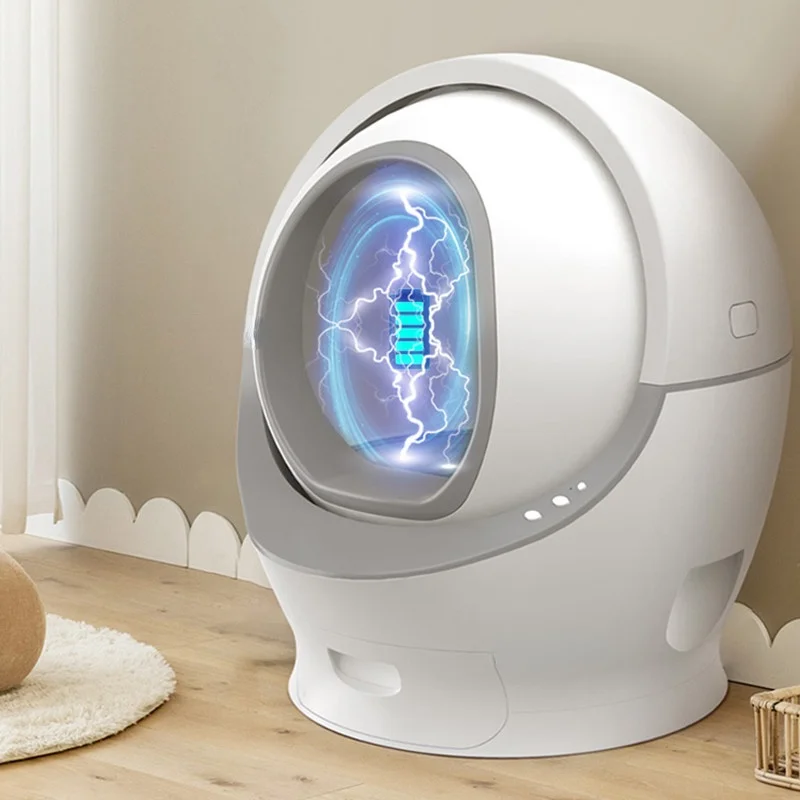 

Intelligent Automatic Cat Litter Box Fully Enclosed Extra Large Splash-proof Cat Litter House Intelligent Deodorizing Cat Toilet