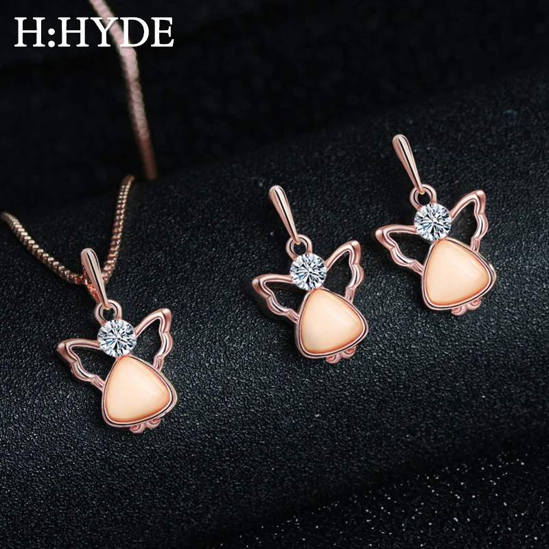 Комплект из колье и серёг с натуральным камнем|Ювелирные наборы| |