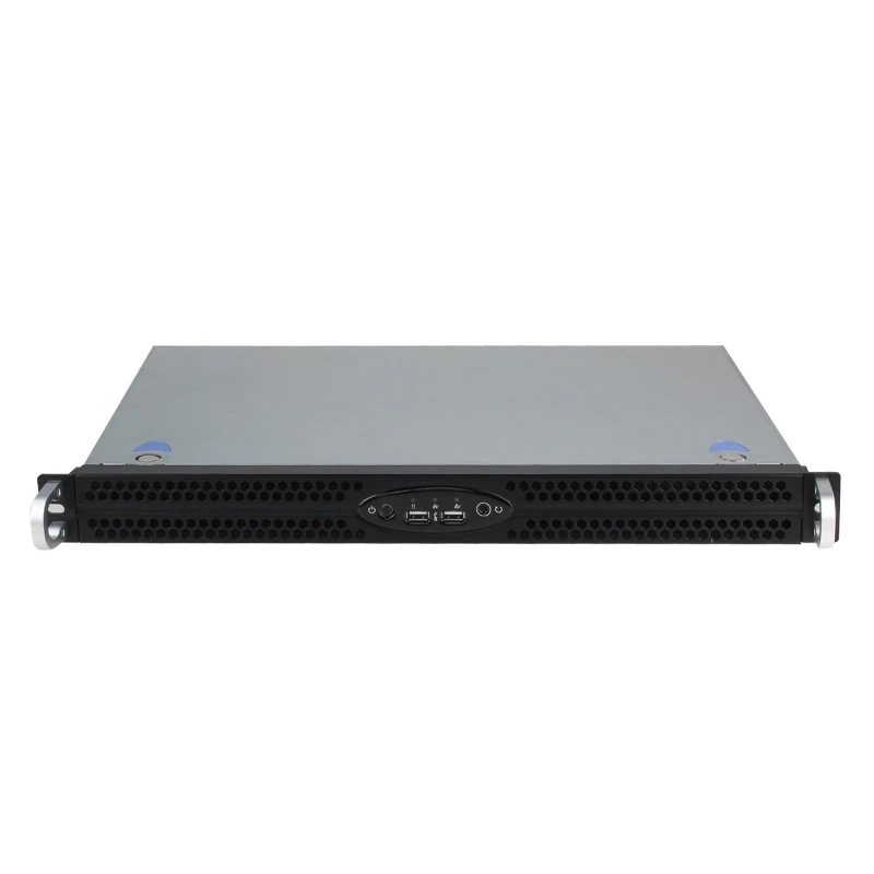 19-дюймовый стоечный Серверный корпус TOP1U300 1U короткий компьютерный чехол
