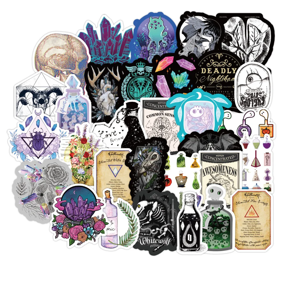 

50PCS Pharmacist Cartoon Stickers For Children Toys On The Laptop Fridge Phone Skateboard Suitcase Decals Graffiti Sticker F4