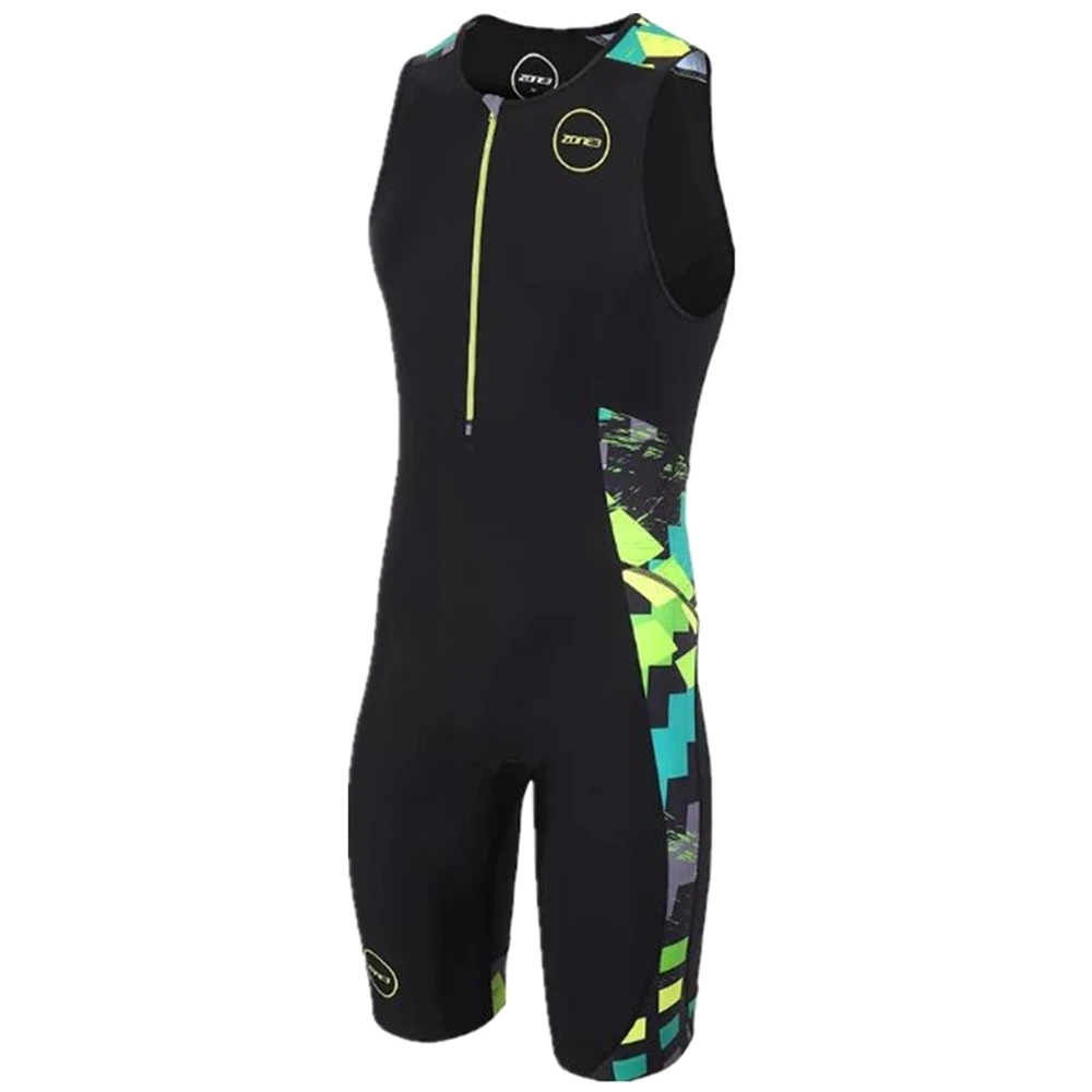 

Zone3 Mannen Mouwloze Schaatspak Triathlon Jersey Fietsen Kleding Bike Road Mtb Jersey Running Ropa Jumpsuit Maillot Ciclismo