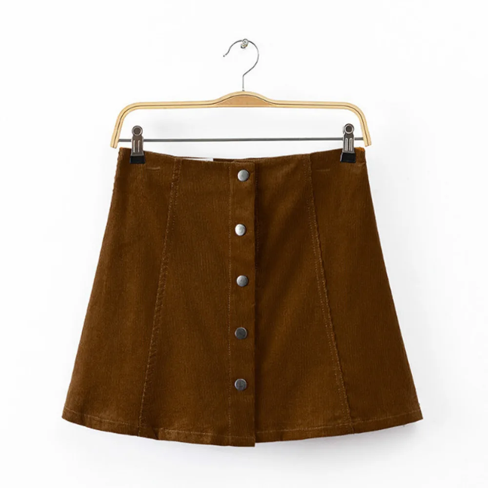 Женские юбки, s 2019Top, винтажная одежда, замша, кожа, для женщин, 90 s, Ретро стиль, короткая юбка, зимняя, высокая талия, повседневная, Jupe Femme