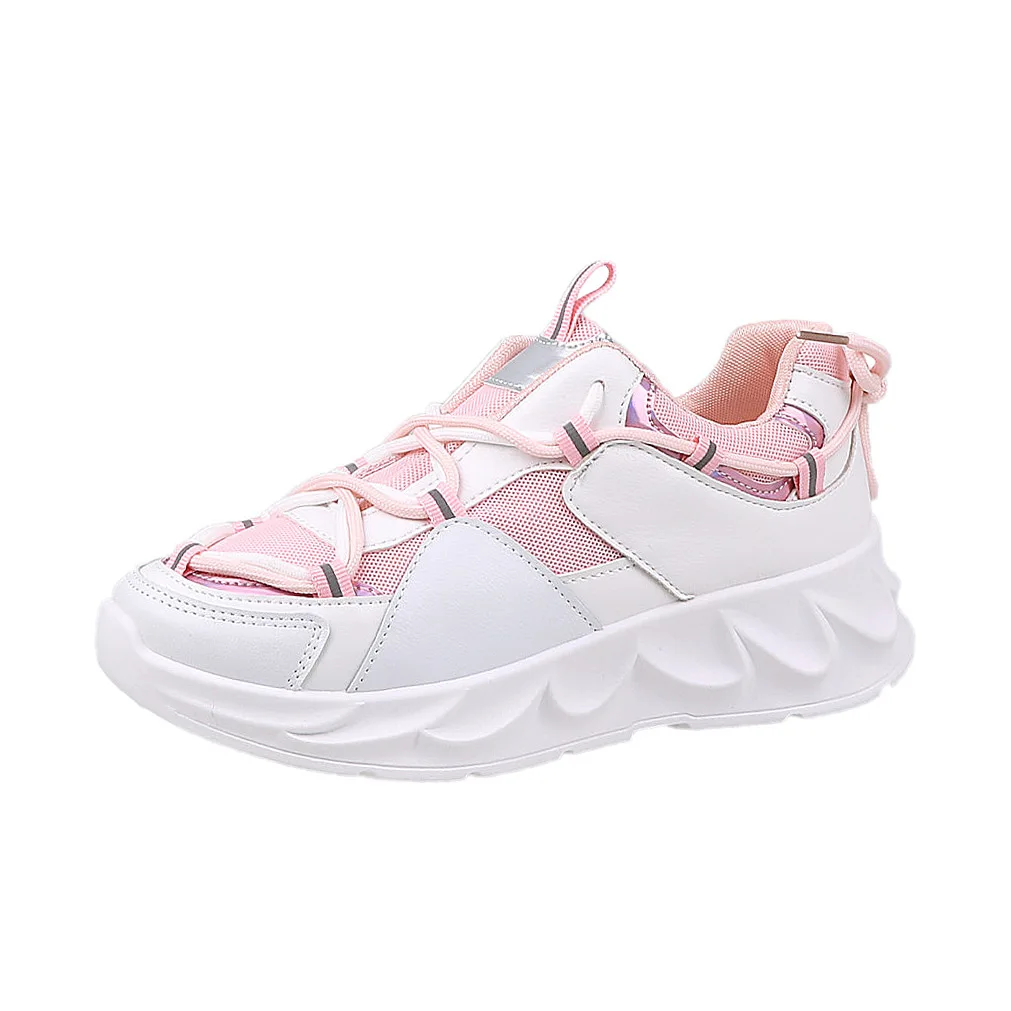 Fujin Весна 2020 новая Розовая обувь для отдыха в стиле академии дропшиппинг женские