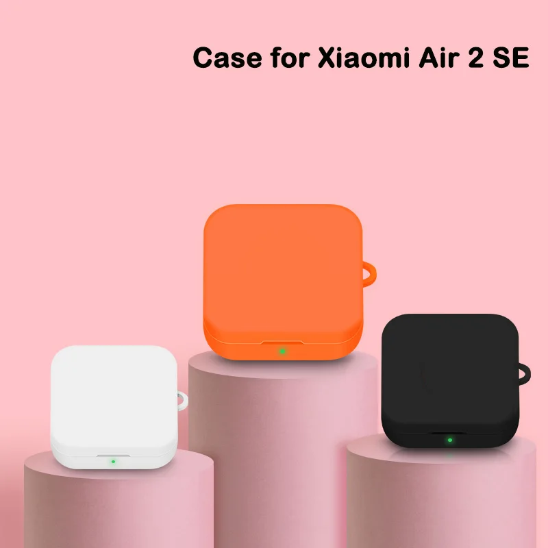 Защитный силиконовый чехол для Xiaomi Air2 SE Mi Airdots Pro2 Мягкий противоударный наушников