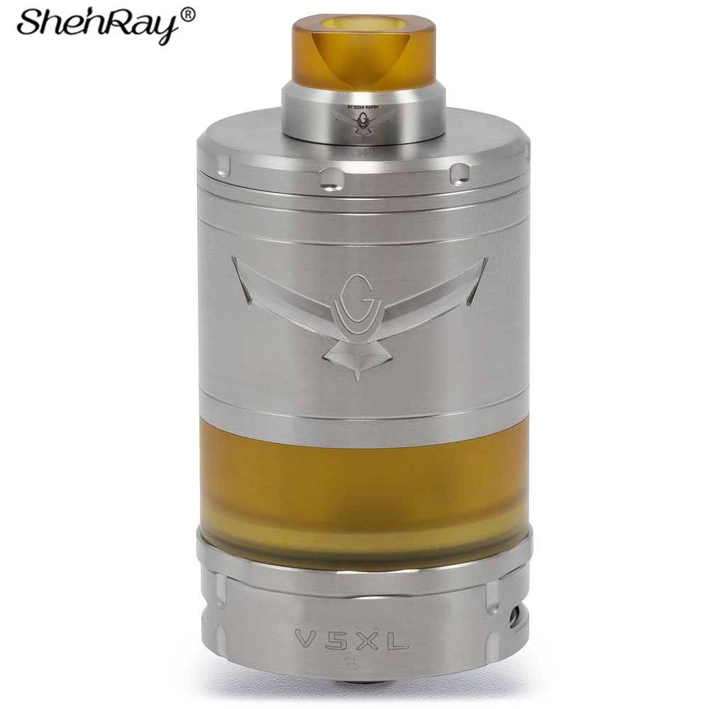 Испаритель VG V5 XL RTA атомайзер электронная сигарета Ремонтопригодный бак для 510 Vape