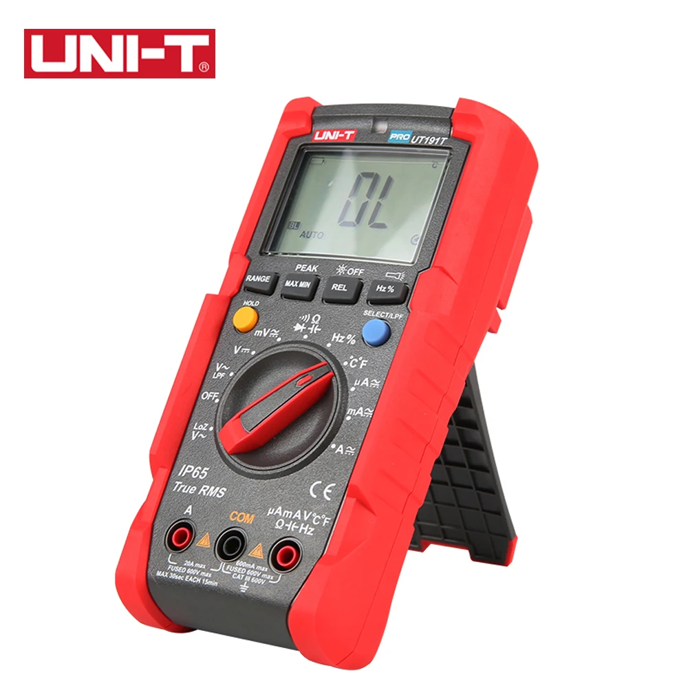 UNI-T UT191E UT191T True RMS профессиональный мультиметр Автоматический диапазон