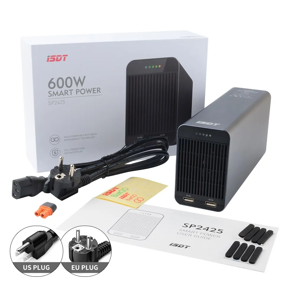 ISDT SP2425 600W RC зарядное устройство адаптер переключатель высокой мощности умное