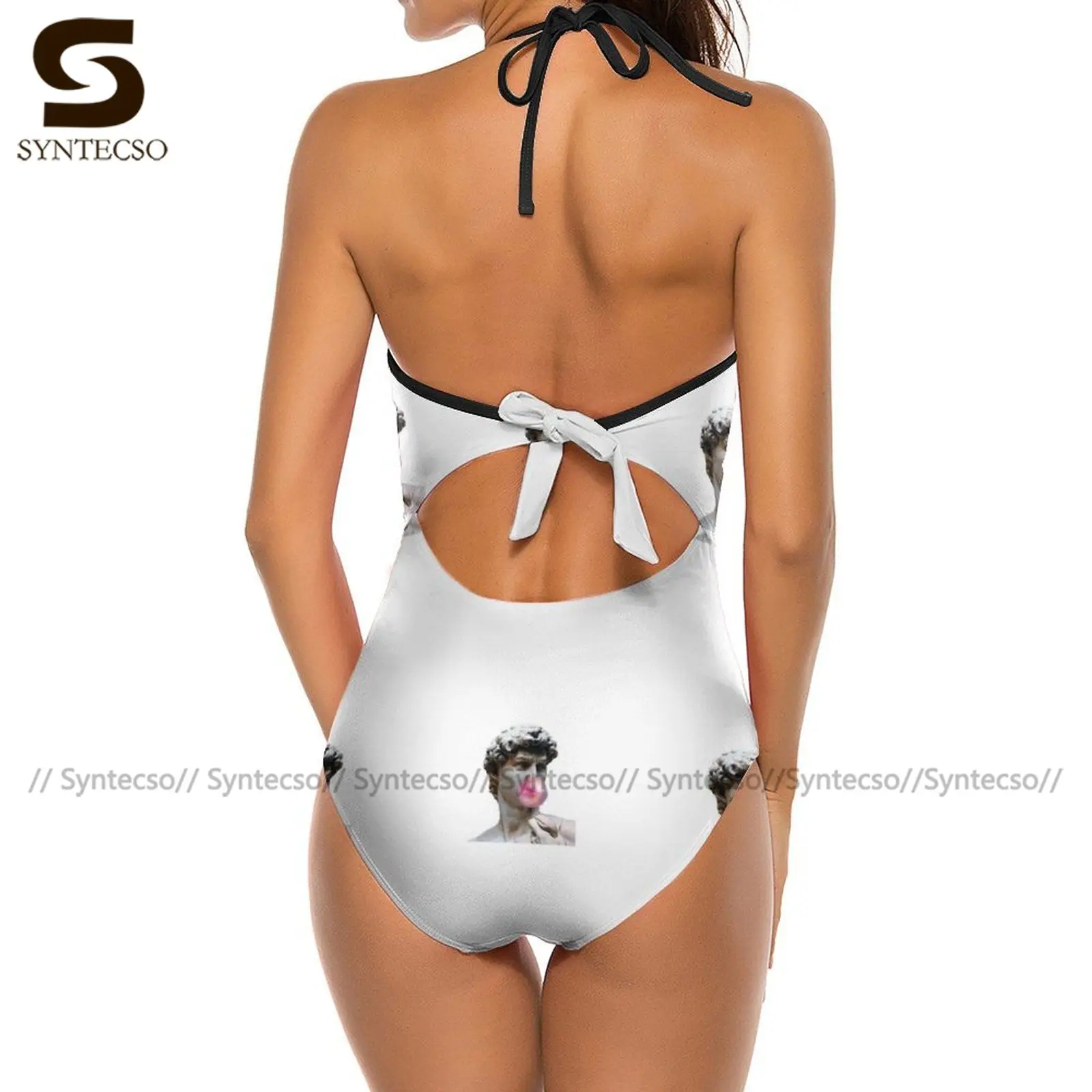 Микеланджело купальник V Форма купальный костюм-Новинка Фестиваль лаковое