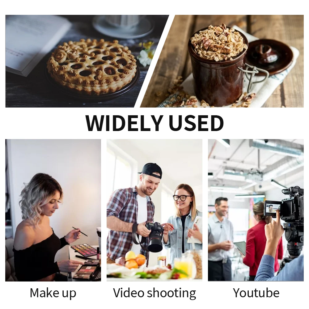 Миниатюрный Настольный зонтичное освещение для фотосъемки зонт с рефлектором E27