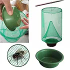 Многоразовая подвесная ловушка для мух, ловушка для мух, сетчатая ловушка для сада и дома, экологически безопасная ловушка для мух, 1 шт.