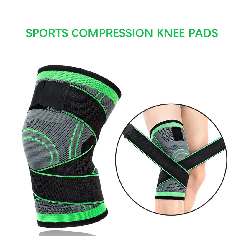 1 шт. наколенник эластичный бинт под давлением наколенники Поддержка протектор