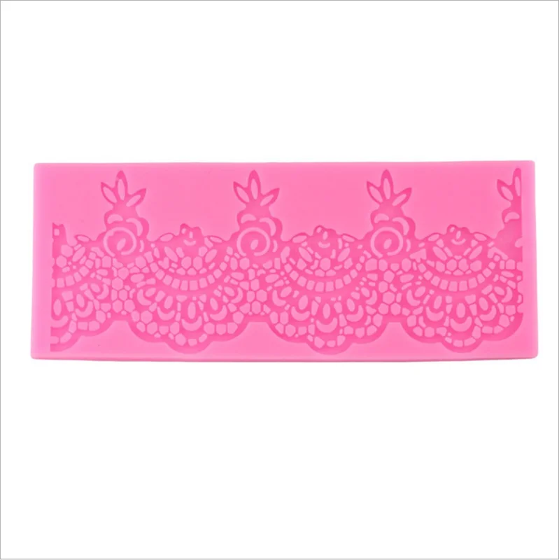 Цветочный кружевной коврик силиконовая форма сделай сам для украшения тортов