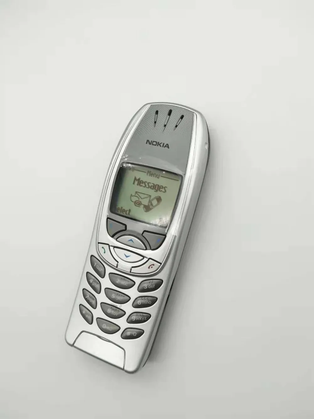 6310i разблокированный Nokia 6310i 2G GSM трехдиапазонный Bluetooth классический мобильный телефон Восстановленный