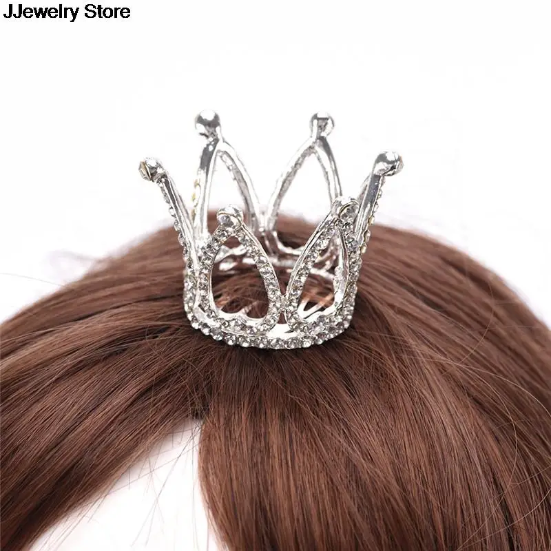 Mini Women Girl Rhinestone Crown Bridal Tiara Hair Comb Pin For Wedding Party | Украшения и аксессуары