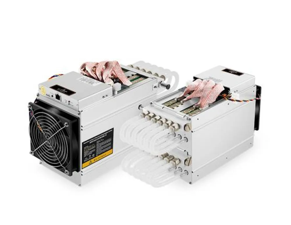 Новинка 2018 Майнер для майнинга с водяным охлаждением AntMiner S9 Hydro 18T блоком питания